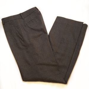 NWOT J. Crew Factory Stretch Gray Wool Slacks, Size 0